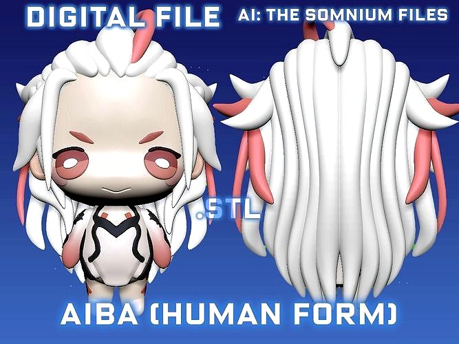 AI The Somnium Files Aiba Human Form Figure | 3D