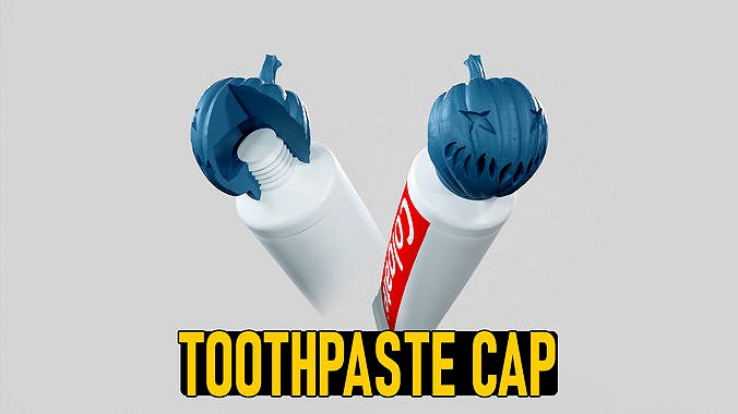Pumpkin - Toothpaste Cup 02 STL | 3D