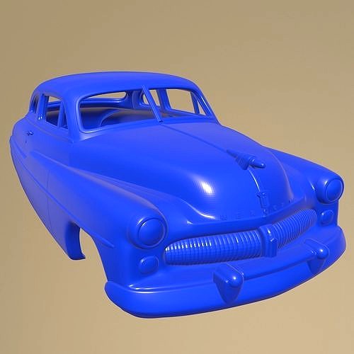 MERCURY EIGHT COUPE 1949 PRINTABLE CAR BODY | 3D