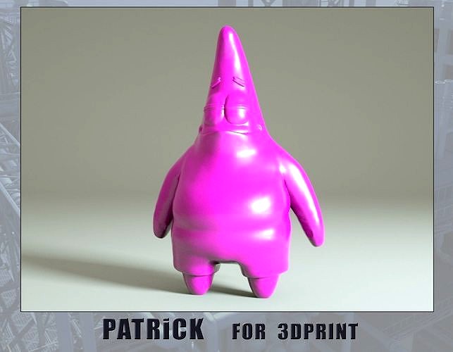 Patrick for 3Dprint | 3D