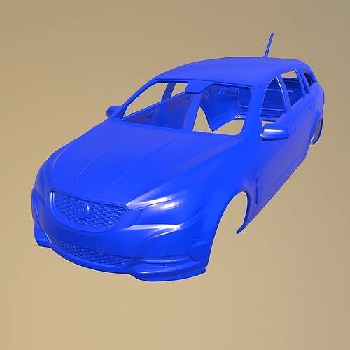 HOLDEN COMMODORE EVOKE SPORTWAGON 2013 PRINTABLE CAR BODY | 3D