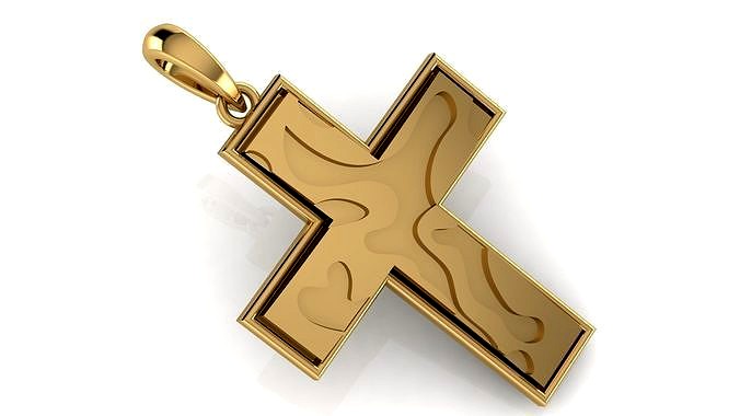 CROSS PENDANT CR157 | 3D