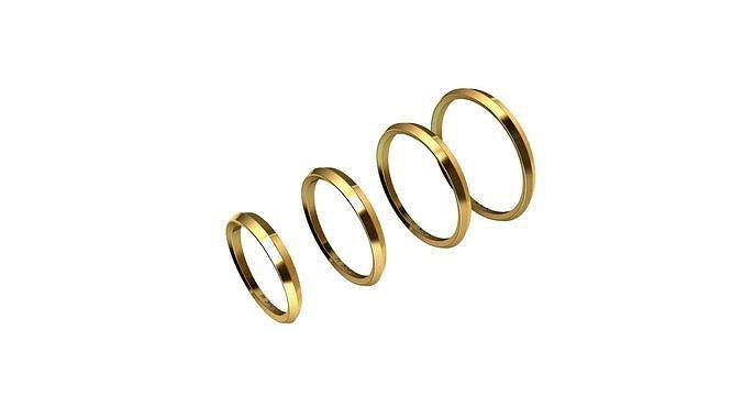 20 love u engraved ring stl verified | 3D
