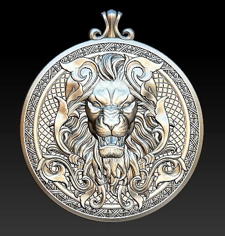 lion pendant