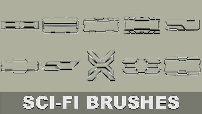 10 SCI-FI VDM and IMM Brushes Vol 5