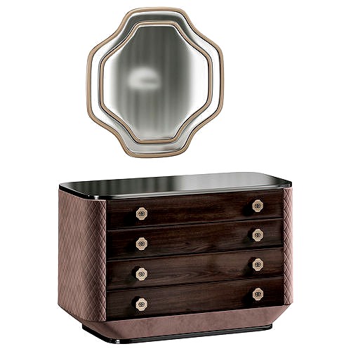 Botega Silver Dresser by elve luxury