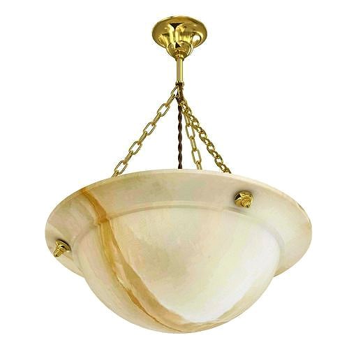 Beautiful Antique  Art Deco Pendant Light   Chandelier