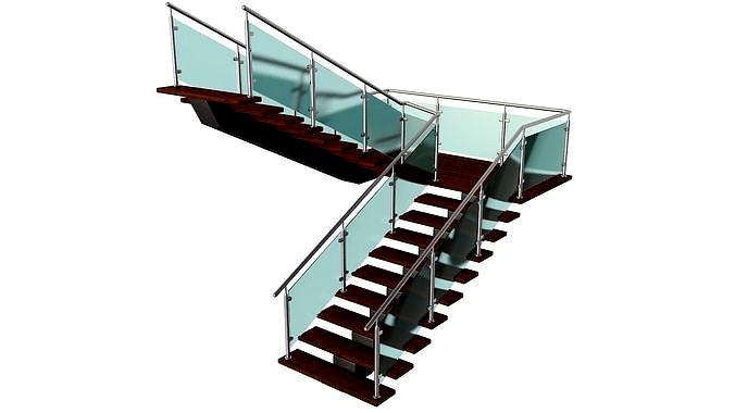 Modern U Stair