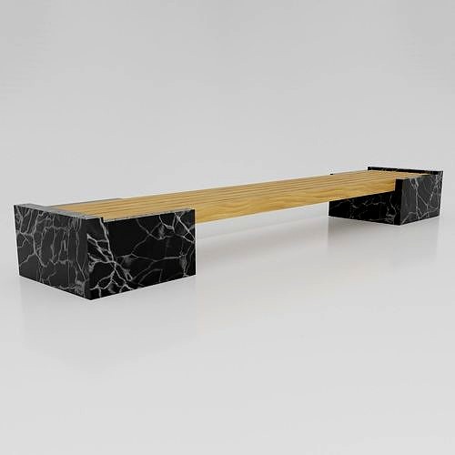 Marble bench 01