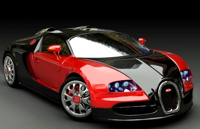 Bugatti Veyron 2009 3D Model