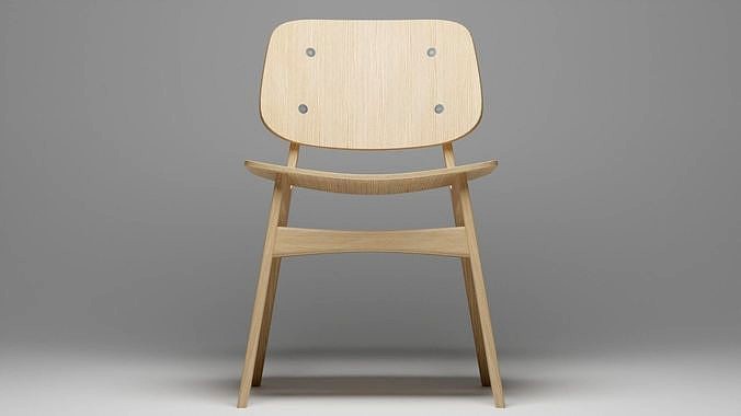 Wood chair - Fredericia Soborg wood chair 1950