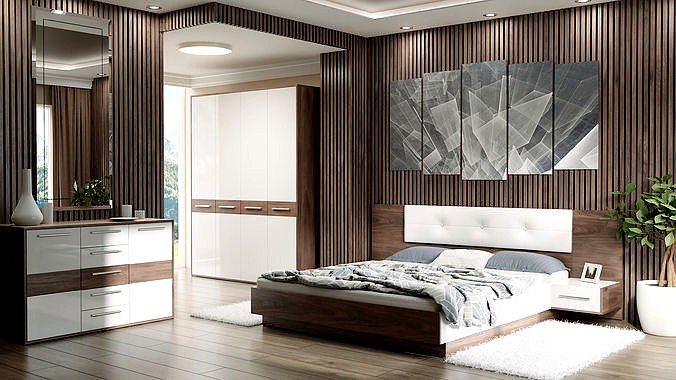 Luxury Bedroom Assets Set 2