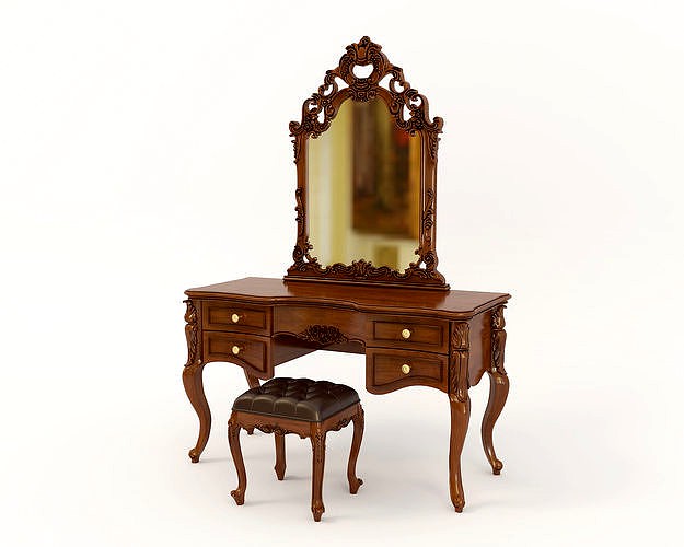 Classic Style Dressing Table 7