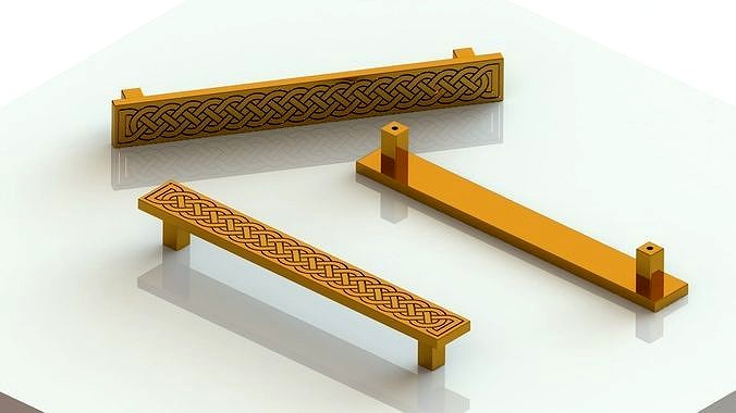 Furniture Handle Celtic Design Model A
