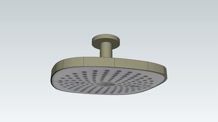 hansgrohe Croma Select E 7-inch Showerhead Low Flow