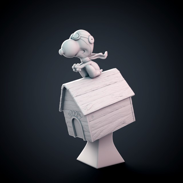 Snoopy - 3D print model