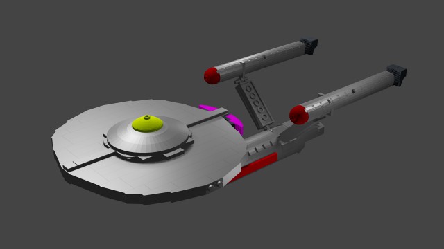 USS Enterprise lego
