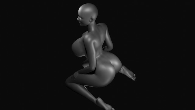 Sexy Woman Sitting