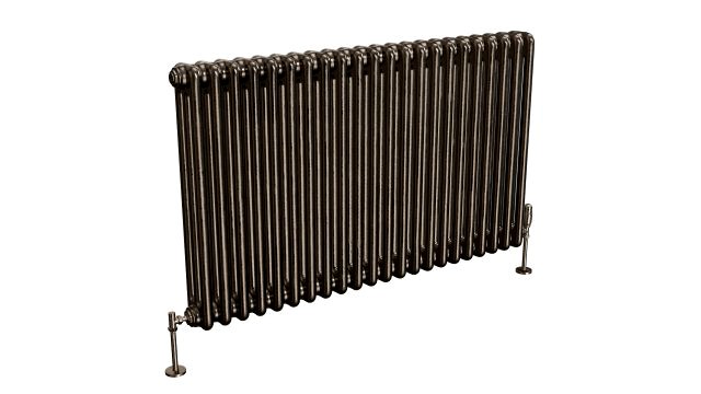 Horizontal column bare radiator 01