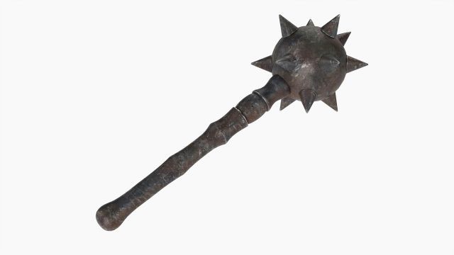 Medieval Spiked Ball Mace