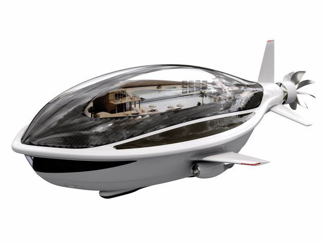 Futuristic Airship Concept