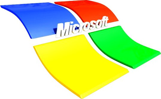 Microsoft Logo 3D Model