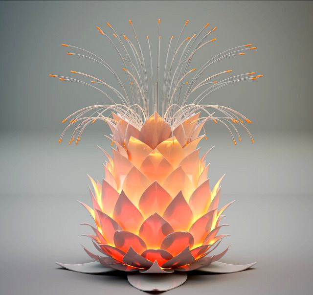 Nightlight flower 3D Model