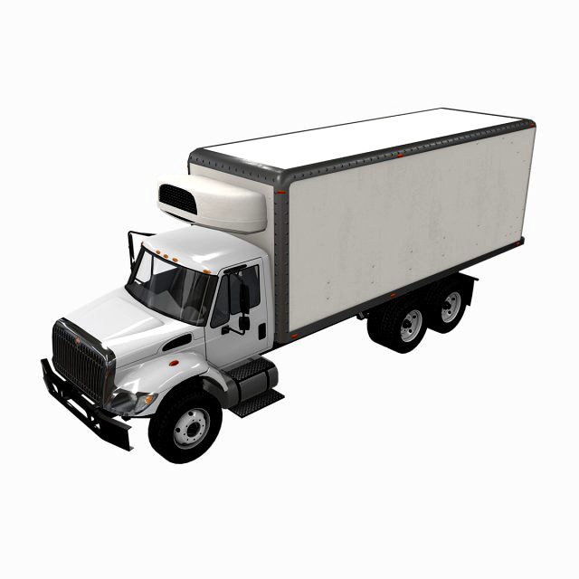 fridge truck international 7400