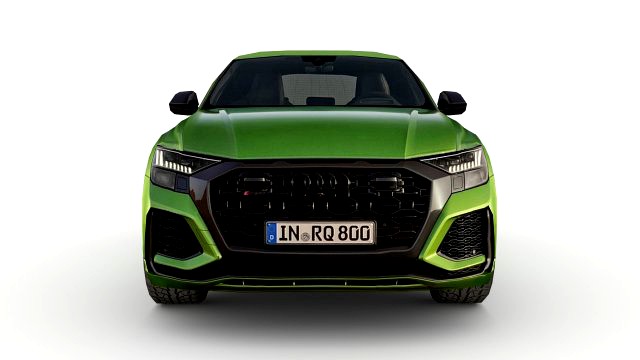 low poly audi rs q8 2020