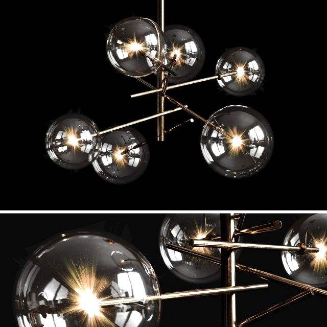 chandelier gallotti radice bolle 6 lights