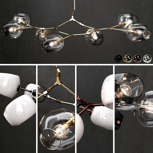 collection branching bubble 7 lamps