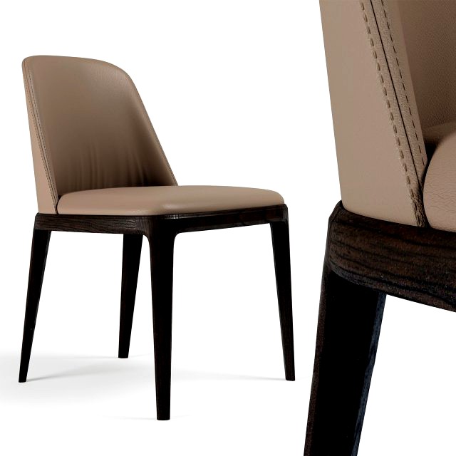 chair poliform grace beige