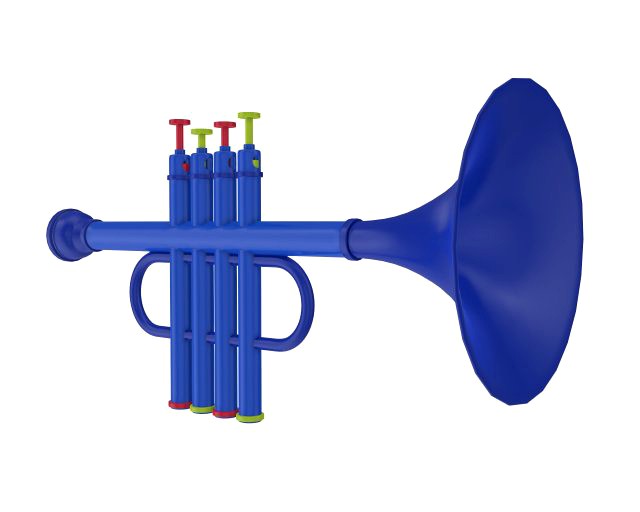 plastic trumpet