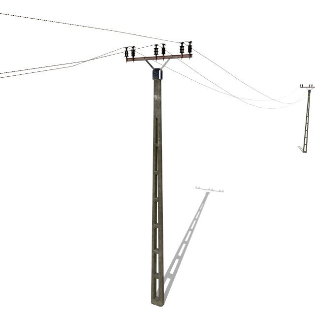 electricity pole 20