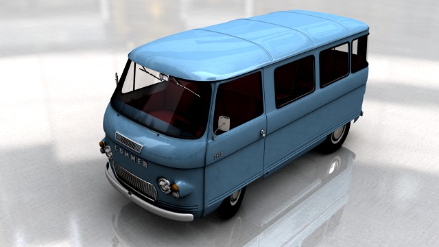 commer 2500 bus 1968