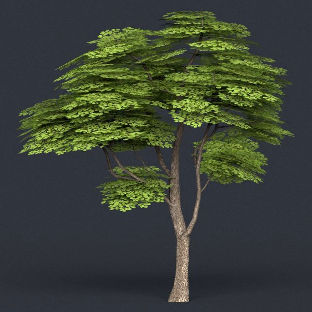 low poly tree 12