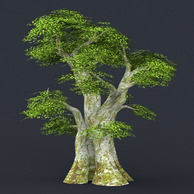 low poly tree 01