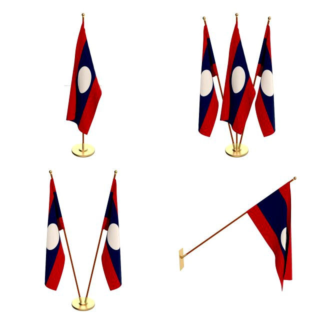 laos flag pack