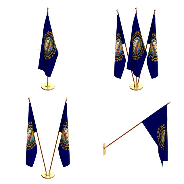 new hampshire flag pack