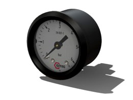 Pressure-gauge 0-6bar Ø39mm