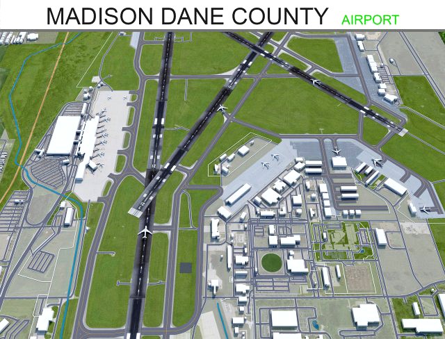 Madison Dane County Airport 10km