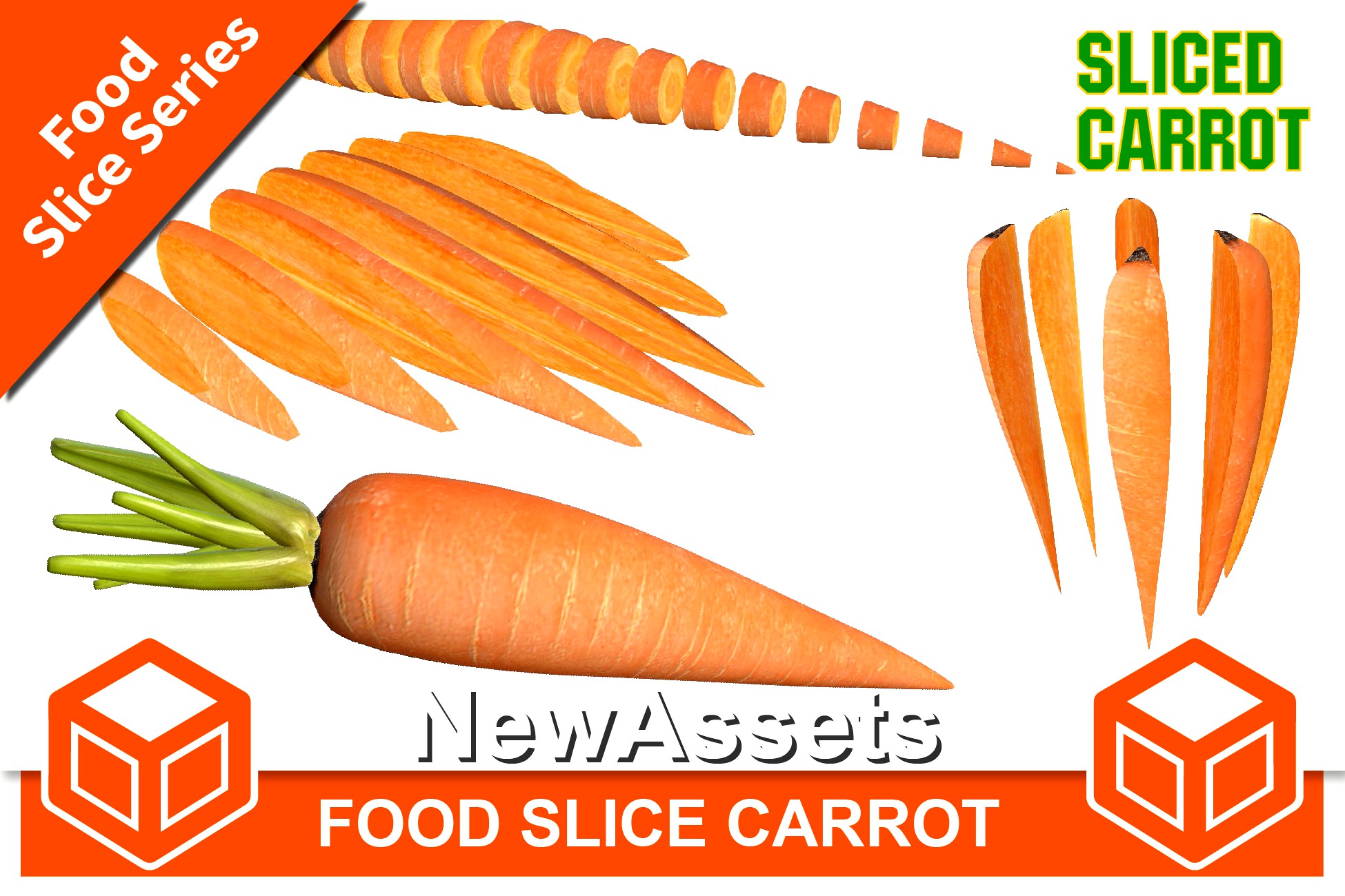 Food Slice Carrot