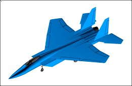 F-15 Eagle Solid Assembly Model