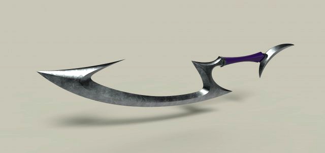 Dianas crescent moon blade from league of legends