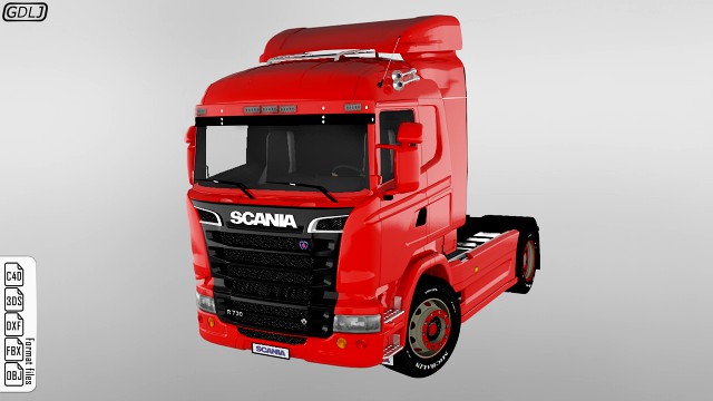 scania r730 v8 truck
