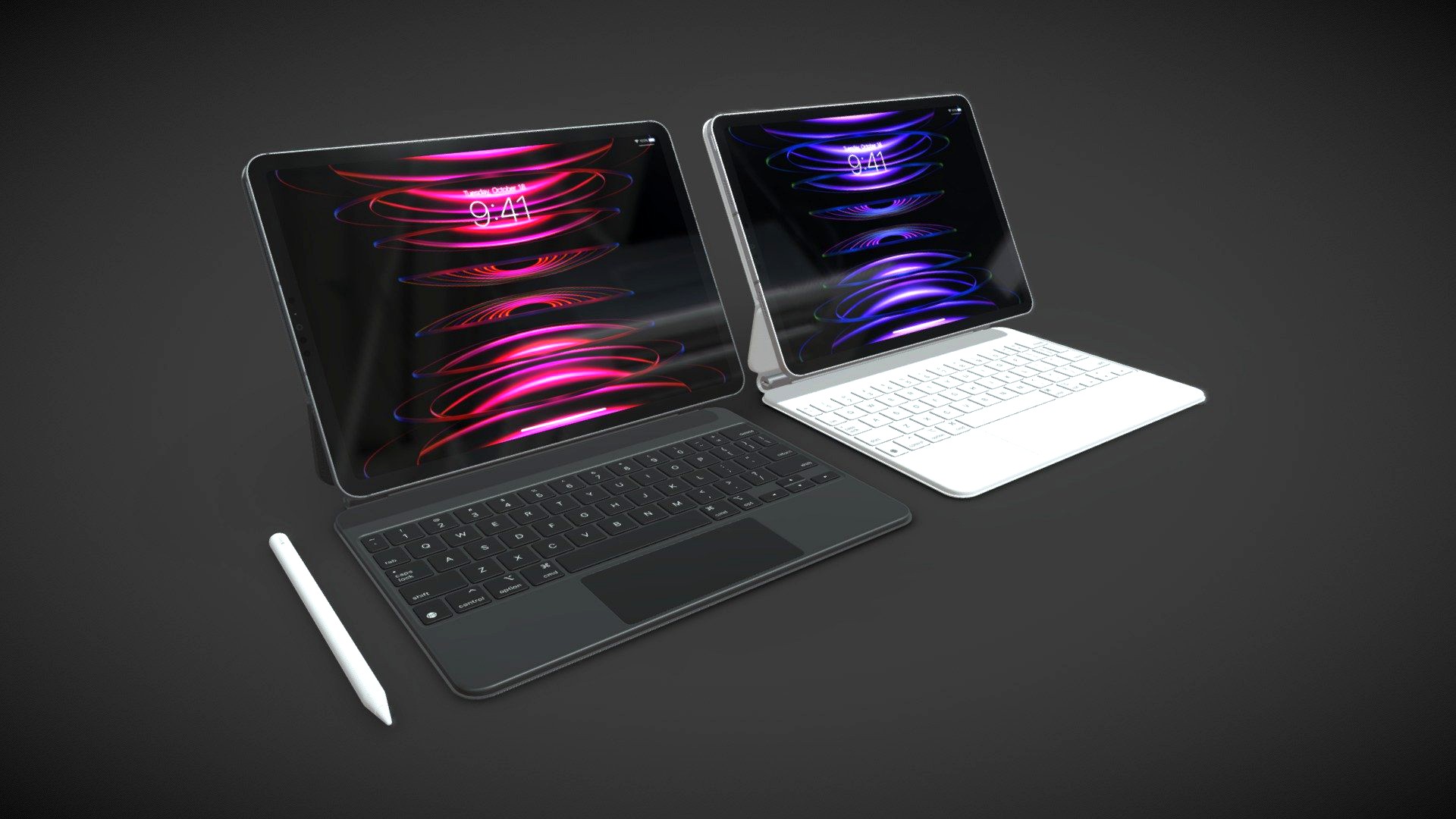 Apple iPad Pro 11-inch M2 and Magic Keyboard