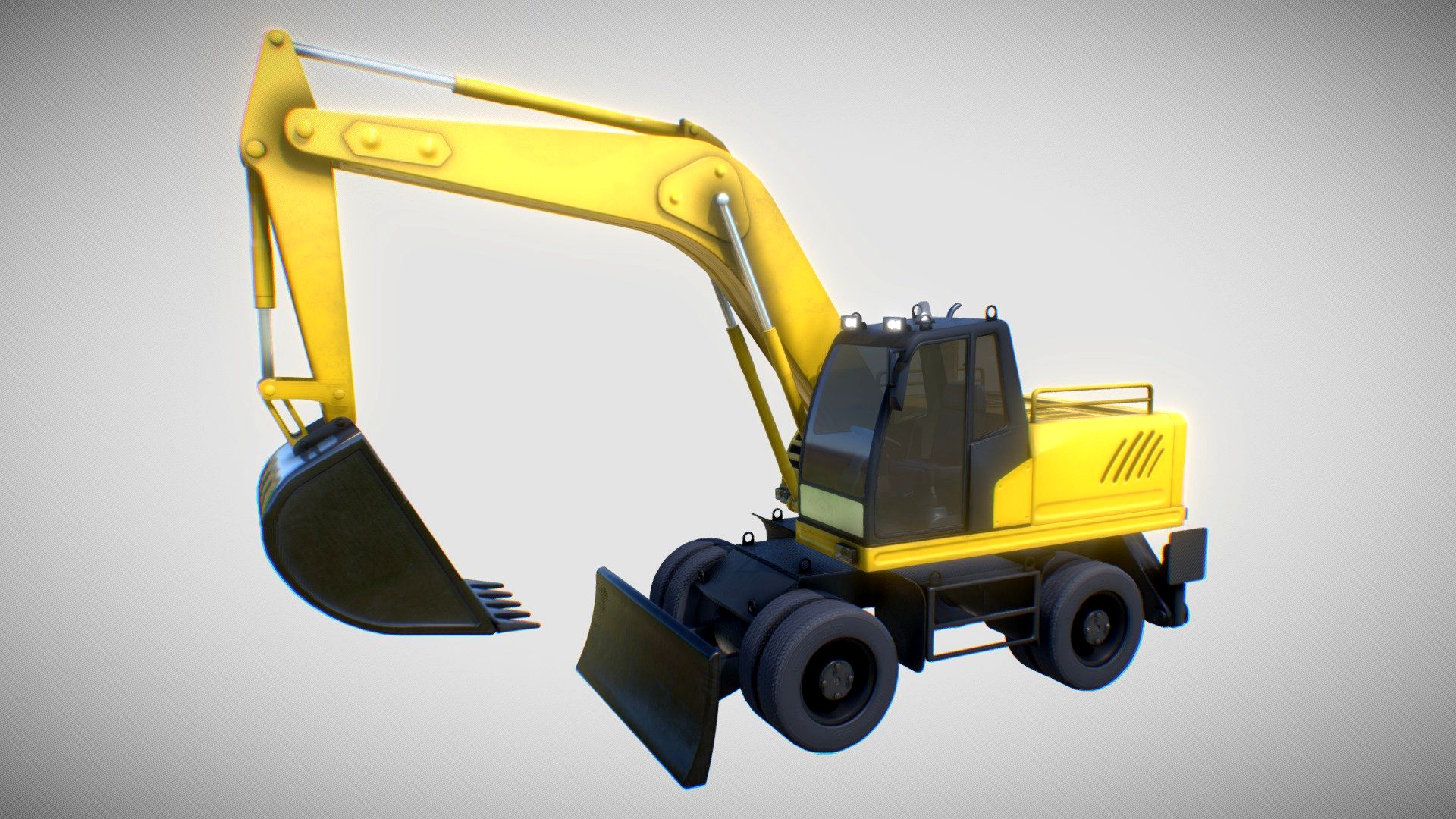 Excavator - construction vehicle