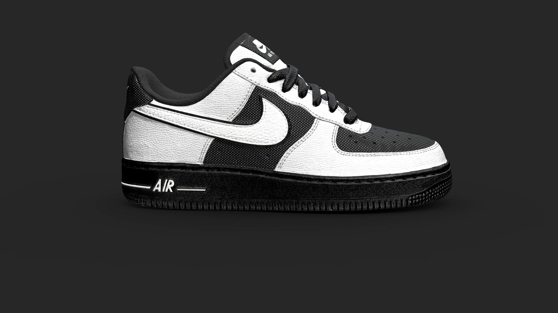 Nike Air Force 1 Black White