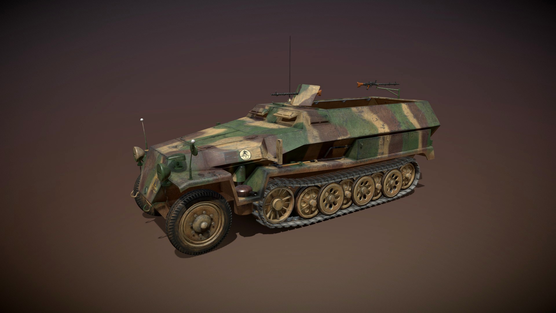 SD.KFZ 251/1 Ausf.C - Half-track - PGLR901