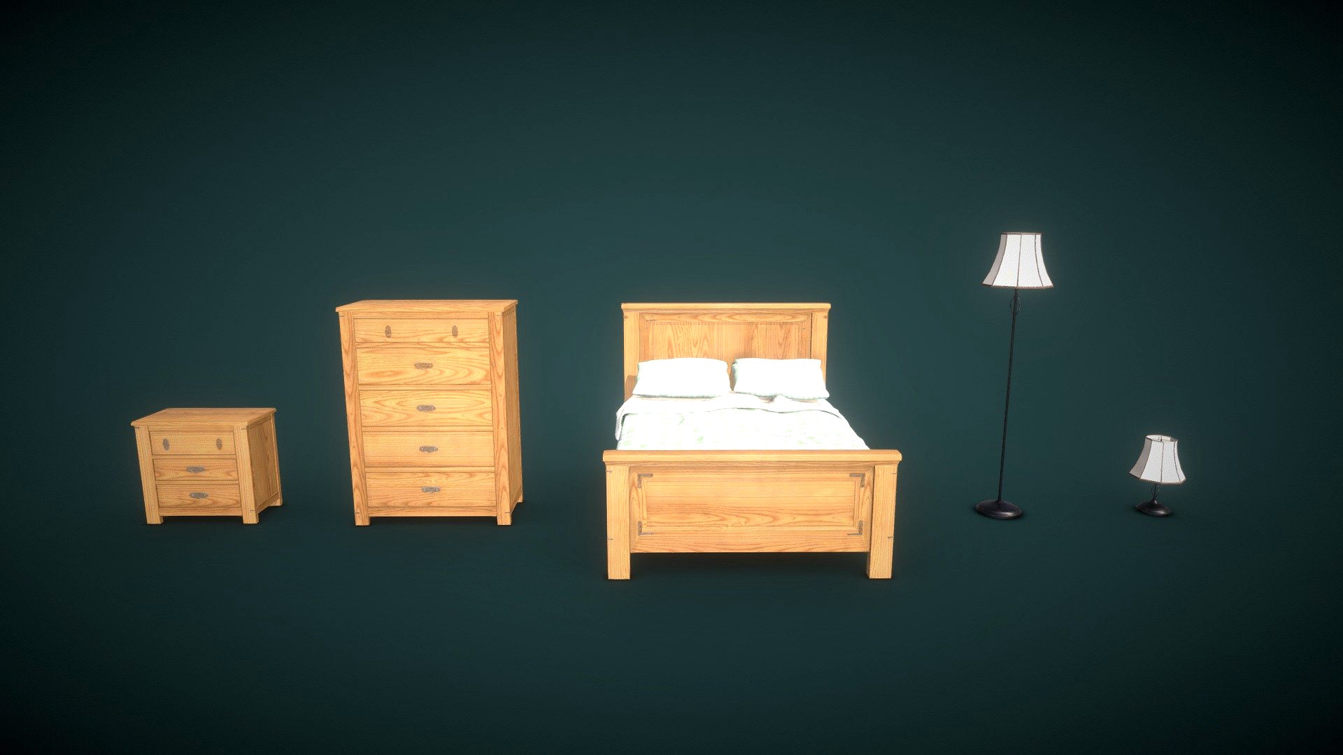 Light Bedroom Set